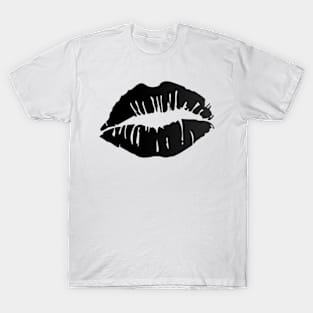 Kiss kiss Black T-Shirt